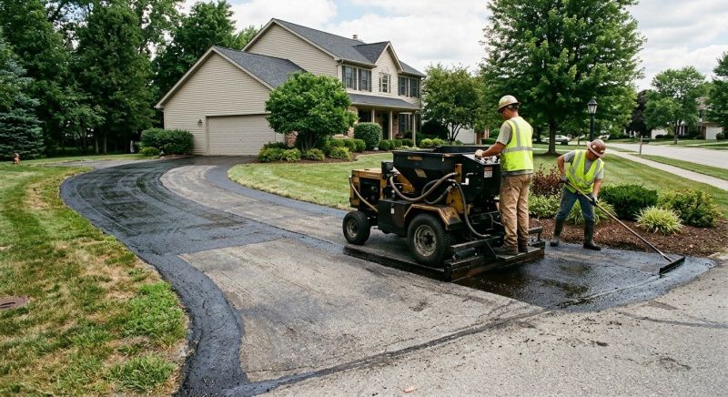 Residential Asphalt Sealing in Grand Rapids, MI