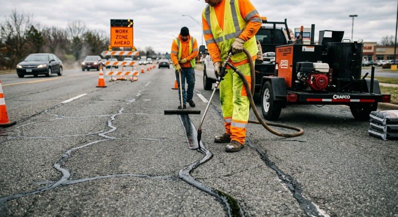 Asphalt Slurry Sealing in Grand Rapids, MI