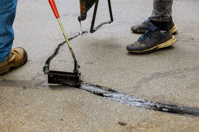 Hot Tar Driveway Sealing in Fort Collins, CO