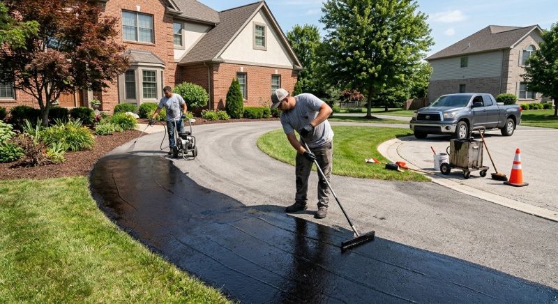 Residential Blacktop Sealing in Columbus, OH