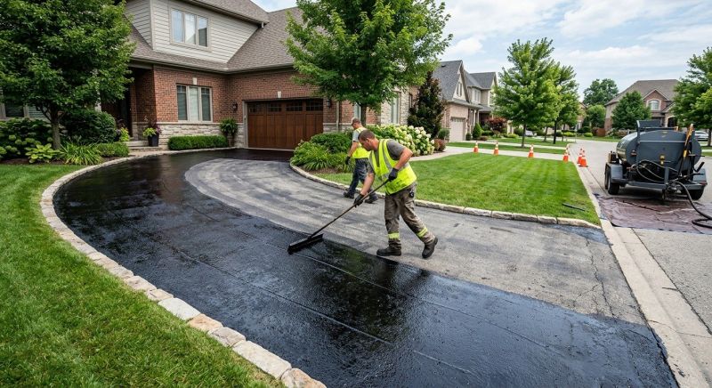 Residential Blacktop Sealing in San Antonio, TX